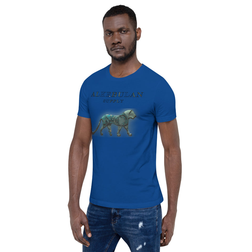 Alkebulan Supply, The Nubian Lion, Short-Sleeve Unisex T-Shirt - Alkebulan Supply